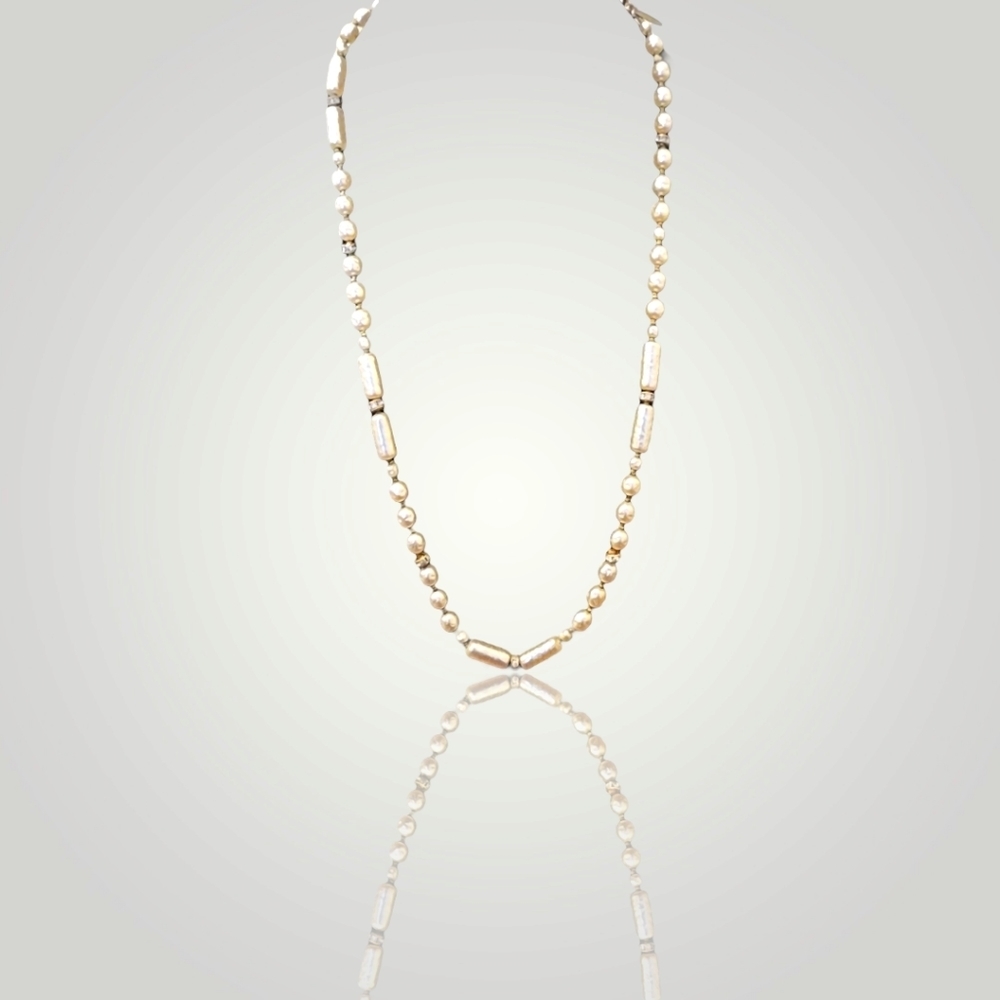 Vintage Miriam Haskell faux Pearl Necklace